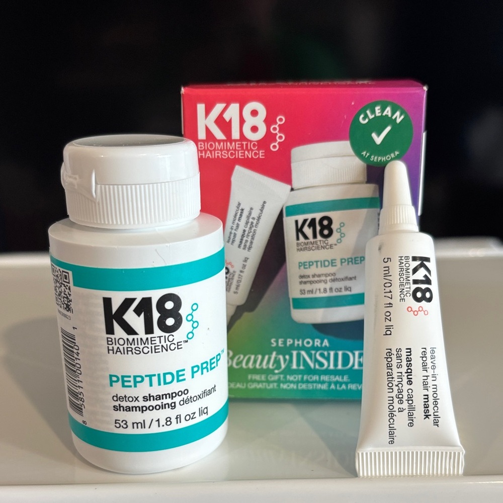 K18 Biomimetic Hairscience Peptide Prep Detox Shampoo -